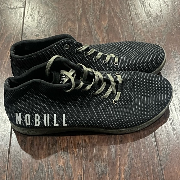 NOBULL Mid Training Shoes Superfabric Black Lace Up Size 12.5 /M 11 main image 7